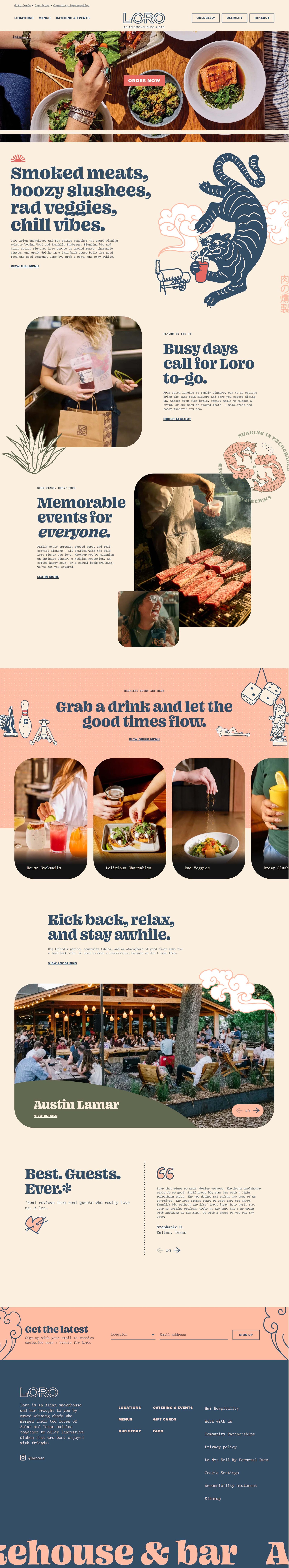 Little Karma Co homepage screenshot